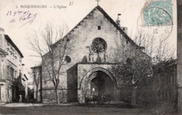 CPA   30   ROQUEMAURE---L'EGLISE---1905 - Roquemaure