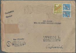 Berlin: 1949: Auslandsbrief Tarif I  Vierte Gewichtsstufe DM 1,40  ( 50 + 3 X 30 Je 20g ) Format Ca. - Briefe U. Dokumente