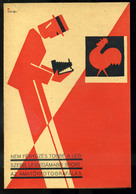 Amatőrfotografálás, Ritka Bauhaus Reklám Képeslap Sign . Irsai  /  Amateur Photo Rare Bauhaus Adv. Vintage Pic. P.card S - Andere & Zonder Classificatie