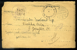 TEMESVÁR 1919.07. Érdekes Témájú, Cenzúrázott, Helyi Szükség Levlap  /  Intr. Cont. Cens. Local Improvised P.card - Lettres & Documents