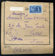BUDAPEST 1951. Érdekes Küldemény Algériába Küldve  /  Intr. Package To Algeria - Lettres & Documents