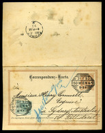 AUSZTRIA 1893. Válaszos Kiegészített Díjjegyes Levlap Ausztráliába Küldve  /  AUSTRIA 1893 Reply Uprated Stationery P.ca - Sonstige & Ohne Zuordnung