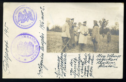 I. VH. Volhynia 1916. Harctér, Fotós Képeslap, Nevekkel! érdekes Fotós Képeslap  /  WW I. 1916 Volhynia Battlefield Phot - Used Stamps