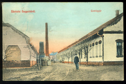 NAGYATÁD 1910. Gombgyár Régi Képeslap  /  1910 Button Factory Vintage Pic. P.card - Hongarije