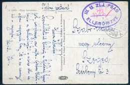 II. VH 1941. Képeslap TP 500 Szegedre Küldve, Szép Cenzúra Bélyegzéssel  /  WW II. 1941 Vintage Pic. P.card TP 500 To Sz - Lettres & Documents