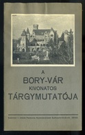 Bory-Vár Kivonatos Tárgymutató 15l  /  Bory-Vár Index 15 Pages - Ohne Zuordnung