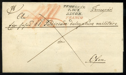 TEMESVÁR 1847. Dekoratív Ajánlott Levél "franco" Piros Kiegészítő Bélyegzéssel Budára Küldve  /  1847 Decorative Reg. Le - ...-1867 Prephilately