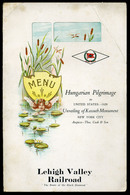 MENÜKÁRTYA , 1928. NEW YORK . Magyar Zarándoklat A Kossuth Emlékmű Leleplezése Alkalmából!   /  MENU CARD 1928 NEW YORK  - Ohne Zuordnung