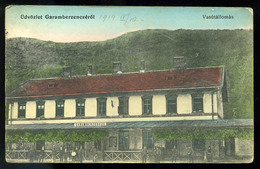 GARAMBERZENCE 1914. Vasútállomás, Régi Képeslap  /  1914 Train Station Vintage Pic. P.card - Ungarn