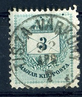 TISZAVÁRKONY 3Kr Szép Bélyegzés  /  3 Kr Nice Pmk - Used Stamps