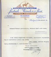 BUDAPEST 1931. Piatnik Játékkártya Gyár, Fejléces, Céges Levél  /  Piatnic Card Factory Letterhead Corp. Letter - Unclassified