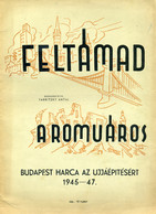 FABRITZKY ANTAL (szerk.): Feltámad A Romváros. Budapest Harca Az Ujjáépítésért. 1945-47. Ritka Kiadvány Sok Jó Fotóval!  - Zonder Classificatie