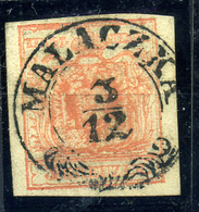 MALACKA 3Kr Szép Bélyegzés  /  3 Kr Nice Pmk - Used Stamps