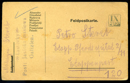 I. VH. Tábori Posta Levlap Galiciai Számbélyegzéssel  /  WW I. FPO P.card Galician Number Pmk - Gebruikt