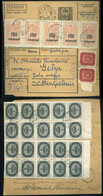 PÉCS 1946.05.29. Inflációs Csomagszállító Gétye-re Küldve  /  1946.05.29. Infl. Parcel P.card To Gétye - Covers & Documents