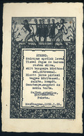 MENÜKÁRTYA 1939. Mezőhegyes  /  MENU CARD - Zonder Classificatie