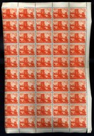 1941 Gróf Széchenyi István (I) Sor 50-es Fél ívekben  /  Count Széchenyi Line 50 - Unused Stamps