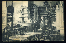 BUDAPEST 1906. Commerce Kávéház, Régi Képeslap  /  1906 Commerce Café, Vintage Pic. P.card - Hungary