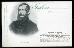 1900. Cca. Kossuth Lajos Portré, Régi Képeslap  /  Ca 1900 Lajos Kossuth Portrait Vintage Pic. P.card - Hongarije