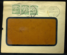 BUDAPEST 1923. Levél Céglyukasztásos Bélyegekkel - Covers & Documents