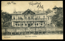 KOLOZSVÁR 1903. Nagy Gábor Mulatója, Régi Képeslap  /  1903 Gábor Nagy's Inn Vintage Pic. P.card - Hungary