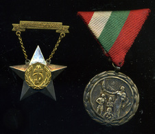 ANYASÁGI Érdemérem III. O + Élmunkás Jelvény  /  MOTHERHOOD Medal 3rd Class + Life Badge - Militair & Leger