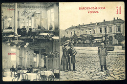 VERSEC 1908. Baross Szálloda, Régi Képeslap  /  1908 Hotel Baross Vintage Pic. P.card - Hongarije