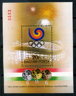 1988 Szöuli Olimpiai érmesek Ajándék Blokk (15.000)  /  SOUL Olympic Medalists Present Block - Unused Stamps