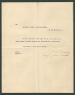 TANÁCSKÖZTÁRSASÁG Kispest 1919. Érdekes Dokumentum, Leninváros!  /  SOVIET REPUBLIC 1919 Interesting Document - Unclassified