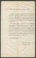 PEST 1866. Rottenbiller Lipót Főpolgármester  érdekes Tartalmú Leirata A Bérkocsik Használatával Kapcsolatban, A Hátolda - Unclassified