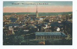 Nivelles Vue D'ensemble Prise Du Mont St Roch - Nijvel