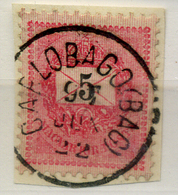 KARLOBAGO  5Kr Szép Bélyegzés  /  5 Kr Nice Pmk - Used Stamps