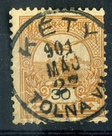 KÉTY 30f Szép Egykörös Bélyegzés  /  30f Nice Single Cycle Pmk - Used Stamps