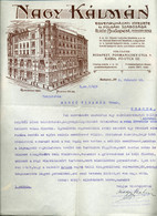 BUDAPEST 1915. Nagy Kálmán , Egyenruházati Intézet, Fejléces,céges Levél  /  Kálmán Nagy Uniform Institute Letterhead Co - Zonder Classificatie