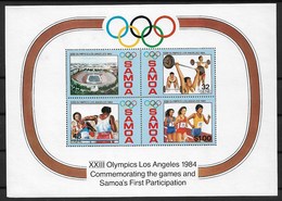 SAMOA 1984 Olympic Games Los Angeles - Summer 1984: Los Angeles
