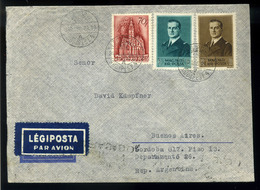 BUDAPEST 1940.. Légi Levél Argentínába  /  1940 Airmail Letter To Argentine - Brieven En Documenten