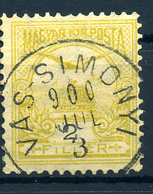 VASSIMONYI  2f  Szép Egykörös Bélyegzés  /  2f Nice Single Cycle Pmk - Oblitérés