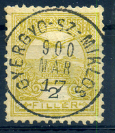 GYERGYÓSZENTMIKLÓS 2f Szép Egykörös Bélyegzés  /  2f Nice Single Cycle Pmk - Used Stamps