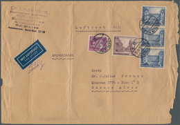 Berlin: 1956: Umschlag Ca. 23,5 X 16 Cm Als Luftpostbrief 190g Nach Buenos Aires, Argentinien. Ausla - Briefe U. Dokumente