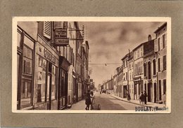 CPA - BOULAY (57) -  Aspect Du Restaurant Michaux à L'entrée De La Rue En 1945 - Boulay Moselle