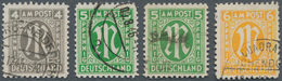Bizone: 1946, AM-Post 4 Pf, 5 Pf Und 6 Pf Deutscher Druck Zähnung 11:11½ Sowie 5 Pf Zähnung 11½, Je - Sonstige & Ohne Zuordnung