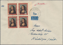 Bundesrepublik Deutschland: 1952, 5 Pfg Mona Lisa, "500. Geburstag Von Leonardo Da Vinci" Tadelloser - Covers & Documents