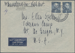 Bundesrepublik Deutschland: 1952, 50 Pfg. Liebig Zweimal Mit Ersttagssonderstempel DARMSTADT Auf Luf - Lettres & Documents