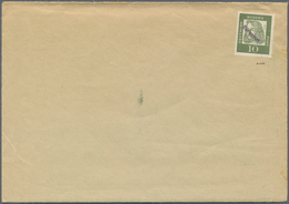 Bundesrepublik Deutschland: 1961. Dürer 10 Pf Mit Diagonal-Aufdruck "Entwertet" (von Links Oben Nach - Covers & Documents