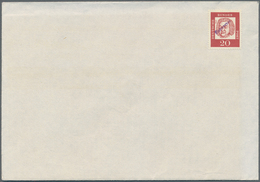 Bundesrepublik Deutschland: 1961. 20 Pf Bach Auf Fluoreszierendem Papier Ohne Wasserzeichen (sog. BF - Lettres & Documents