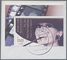 Bundesrepublik Deutschland: Die Wertvollste Moderne Briefmarke Der Welt  2001. Die Wohlfahrtsmarke " - Lettres & Documents