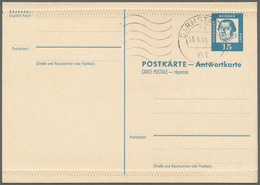 Bundesrepublik - Ganzsachen: 1964. Doppelkarte 15+15 Pf Luther Als Versuchsmuster Für Probeläufe Der - Autres & Non Classés