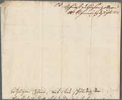 Autographen: Hohenzollern-Sigmaringen, Joseph Franz Ernst 1715-1769: Eigenhändig Geschriebener Brief - Other & Unclassified