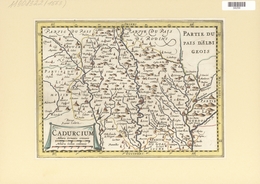 Landkarten Und Stiche: 1734. Cadurcium. From The Mercator Atlas Minor Ca 1648, Later Altered By Nico - Géographie