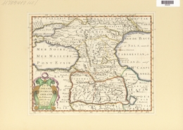 Landkarten Und Stiche: 1734, Turcomanie Georgie Commanie. Map Of The Caucasus Area Under Turkish Rul - Aardrijkskunde